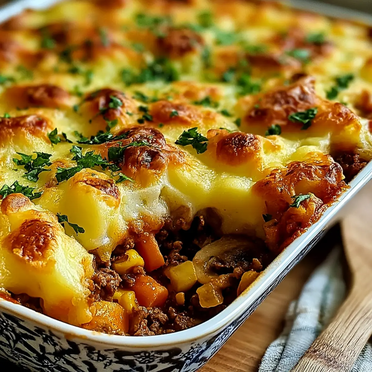 Casserole façon hamburger