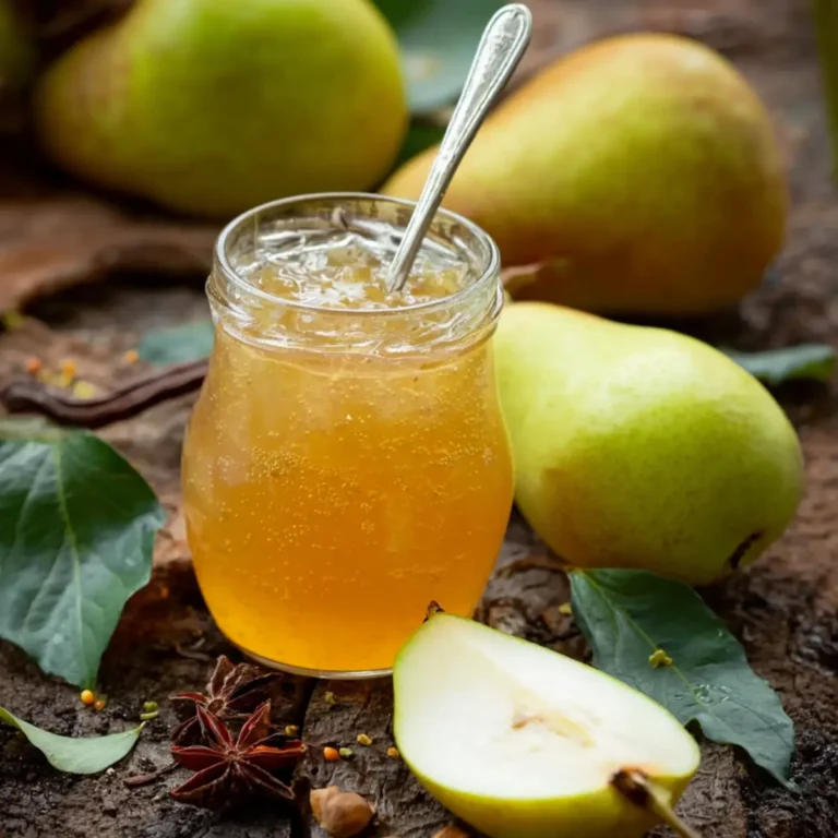 Confiture de poires aux épices