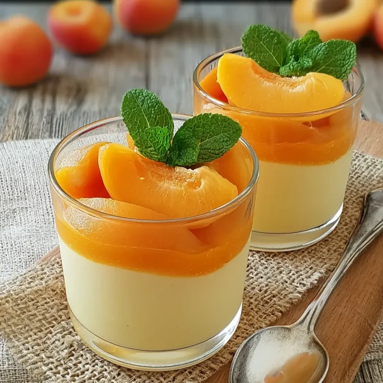 Mousse d'Abricots