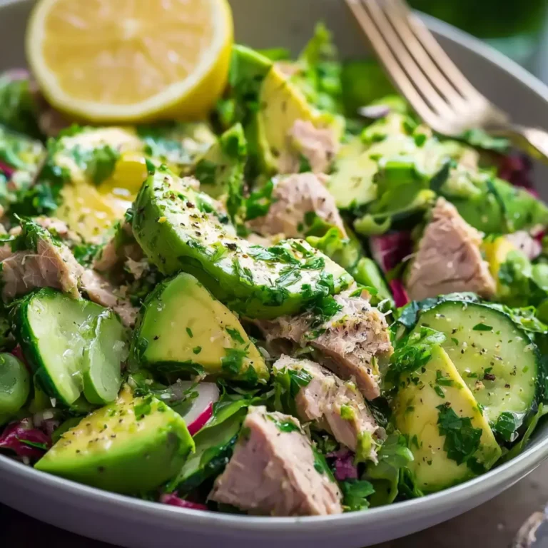 Salade Avocat Thon