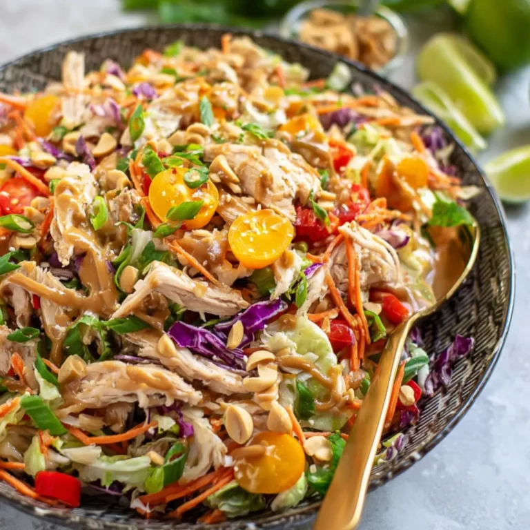 Salade thaïe de poulet
