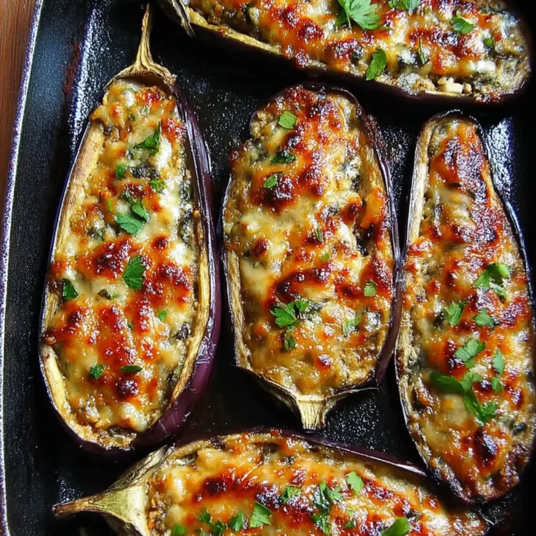Aubergines gratinées