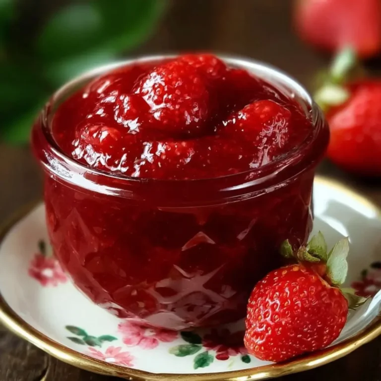 Confiture de fraises à l’ancienne