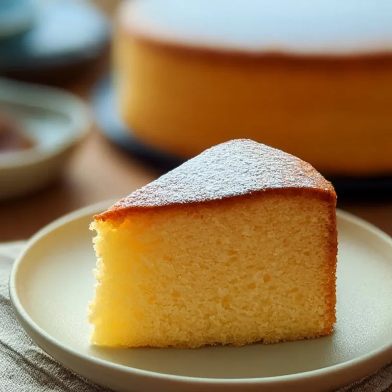 Gâteau à la vanille
