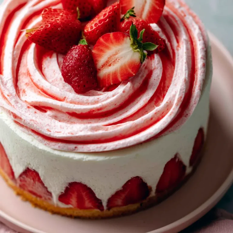 Gâteau sablé aux fraises