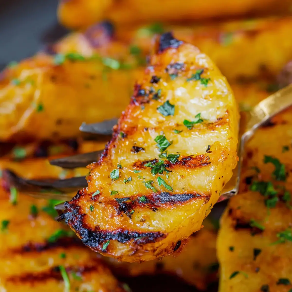 Pommes de terre grillées