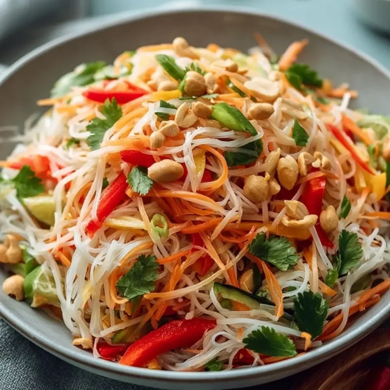Salade Thaï Cacahuète