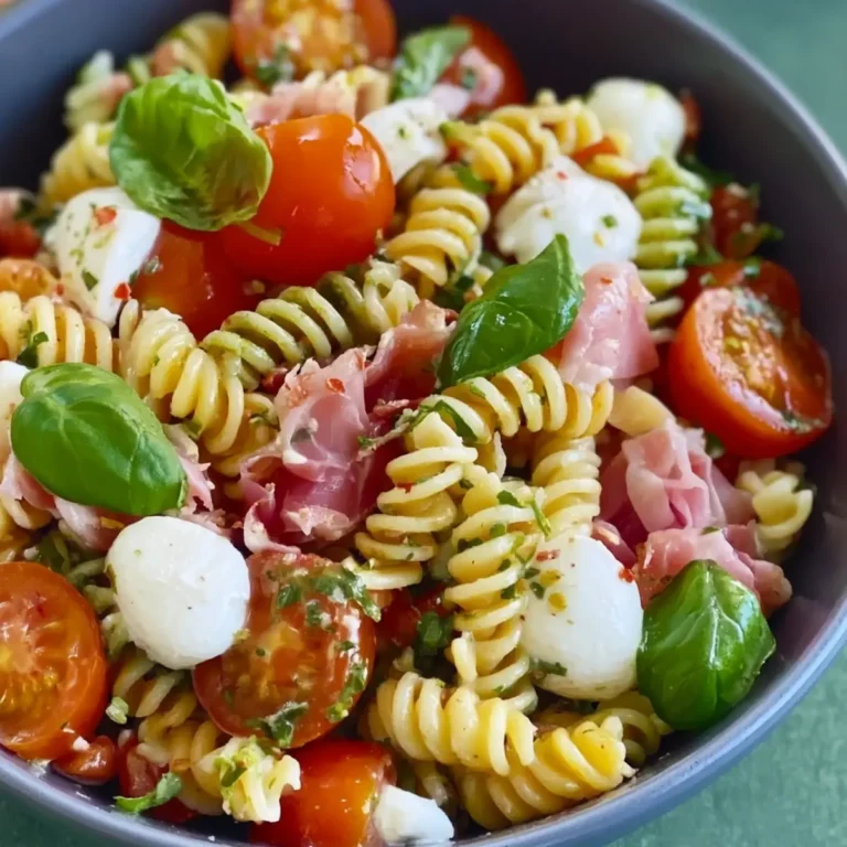 Salade de pâtes italienne