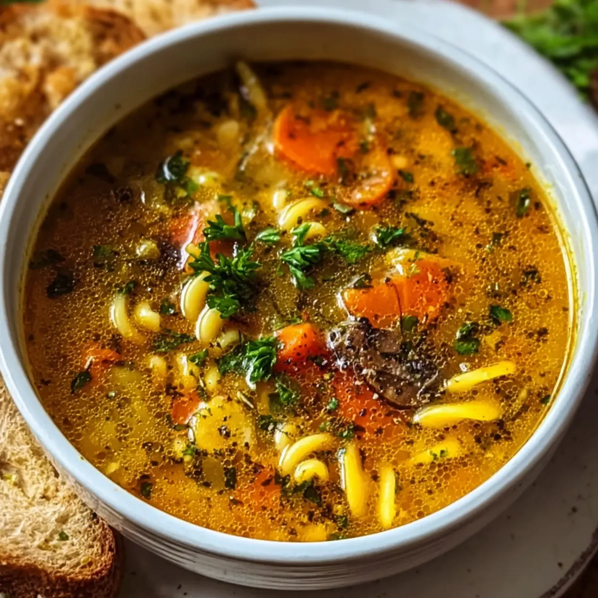 Soupe Italienne Végétalienne
