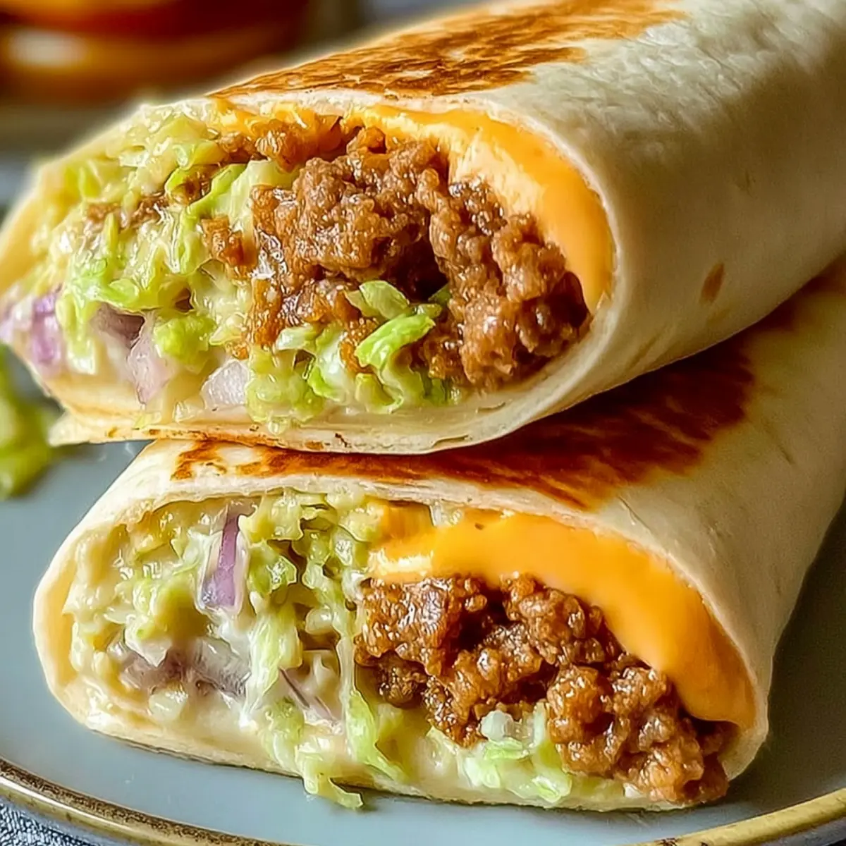Wraps Big Mac maison