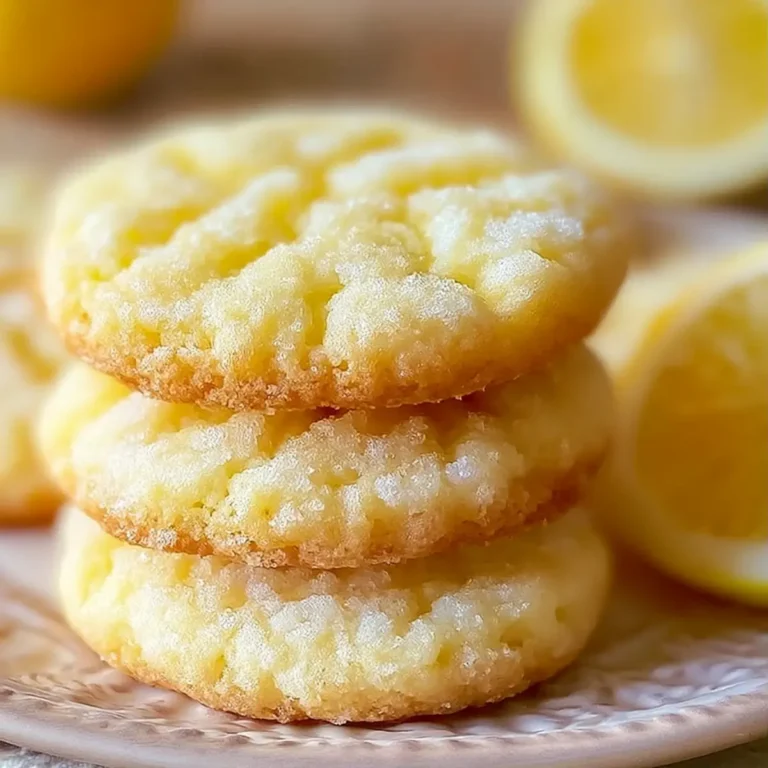 Cookies au sucre et au citron