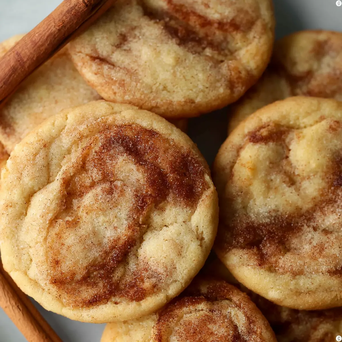 Cookies au sucre façon roulé à la cannelle