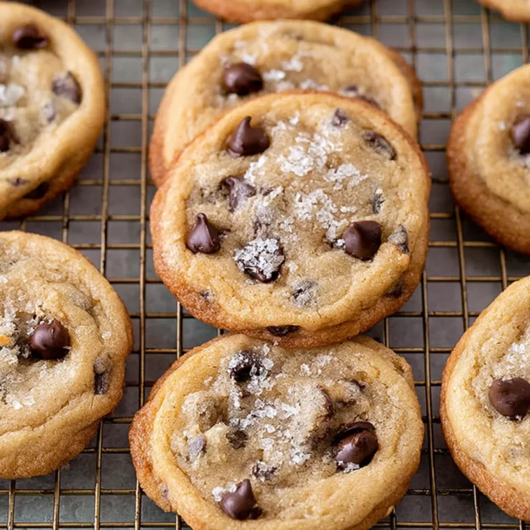 Cookies croustillants et moelleux aux pépites de chocolat
