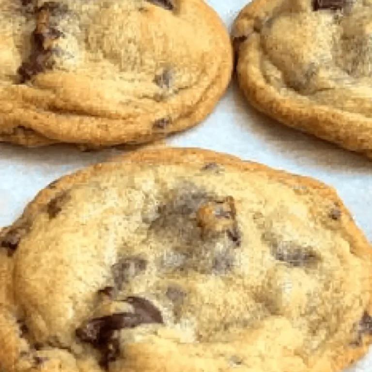 Cookies maison aux pépites de chocolat