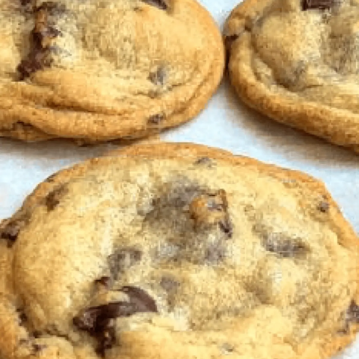 Cookies maison aux pépites de chocolat