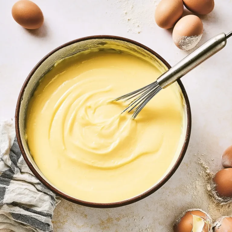 Crème pâtissière