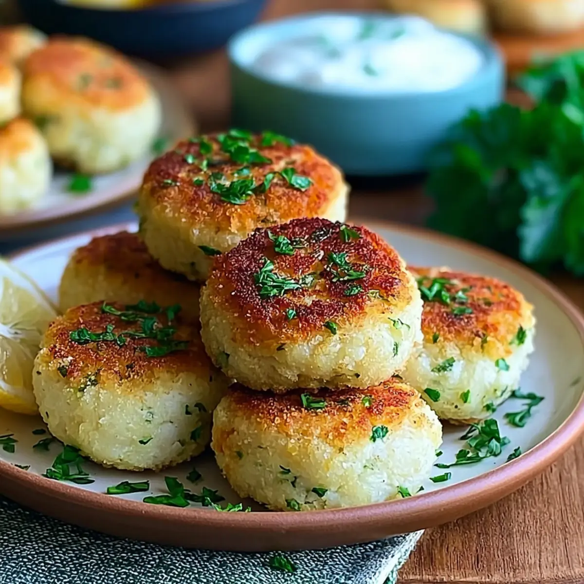 Croquettes de Thon aux Herbes Fraîches