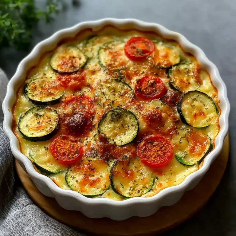 Gratin Courgettes Tomates