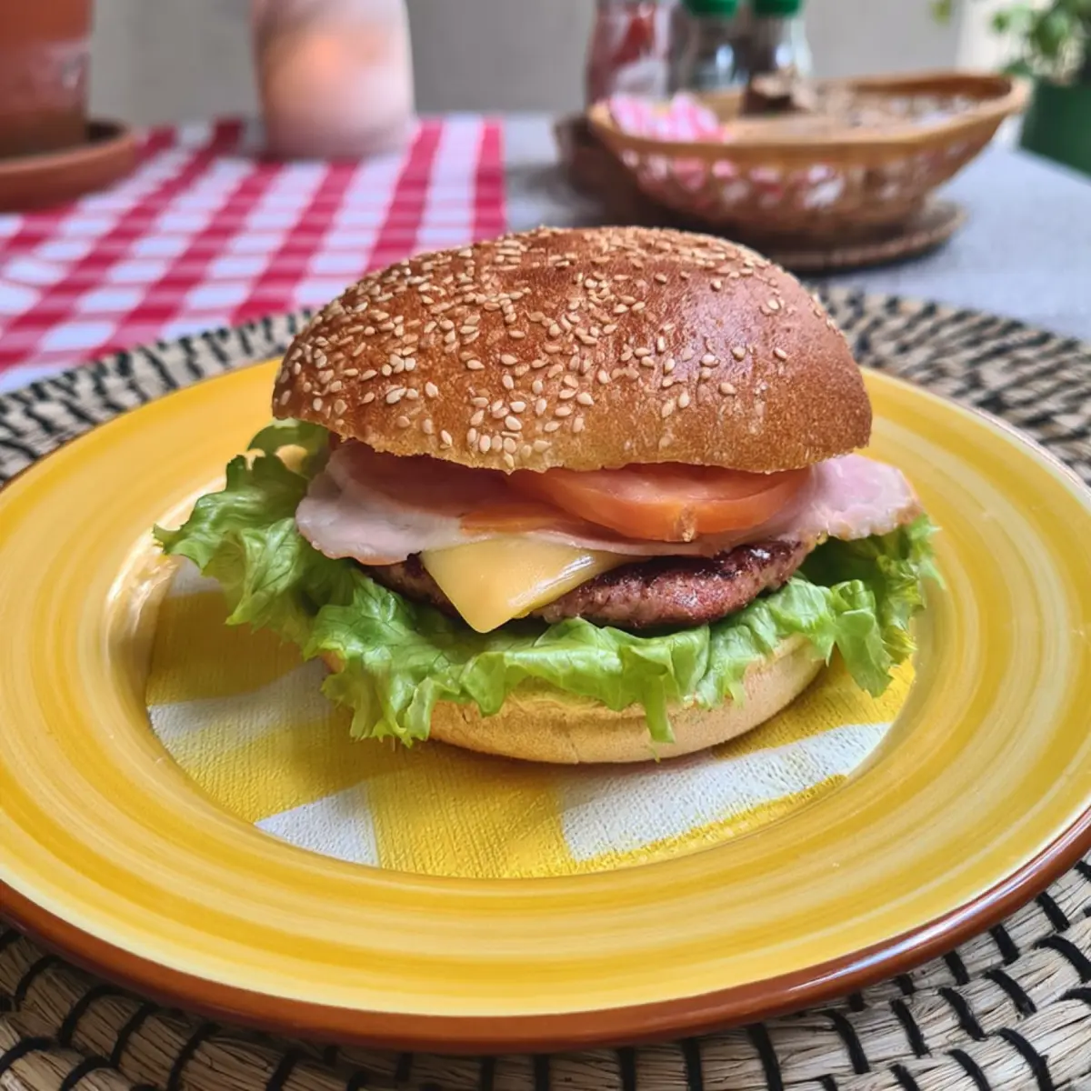 Hamburger à la plancha