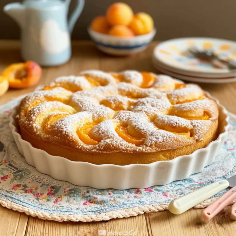 Moelleux aux abricots