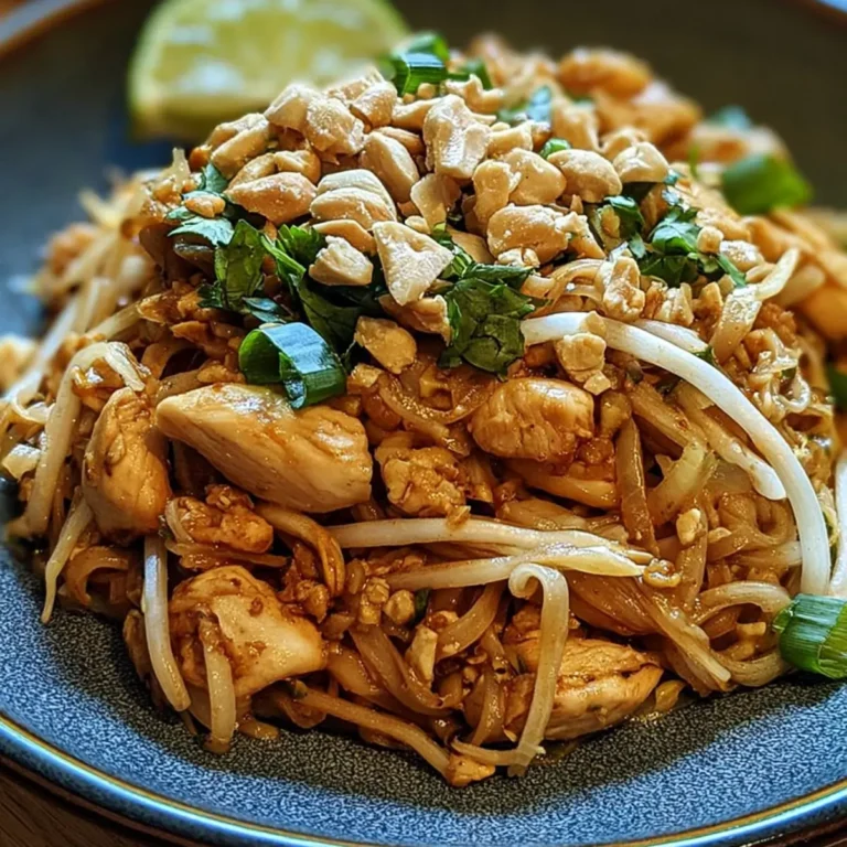 Pad Thaï au Poulet