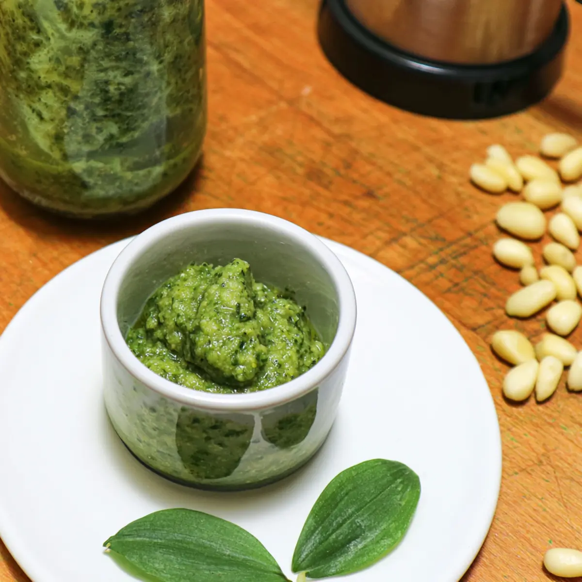 Pesto d’ail des ours à la créole