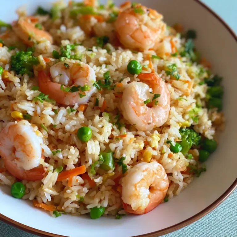 Riz sauté aux crevettes