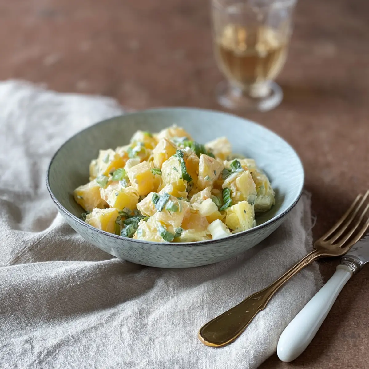Salade de pommes de terre à l'ancienne