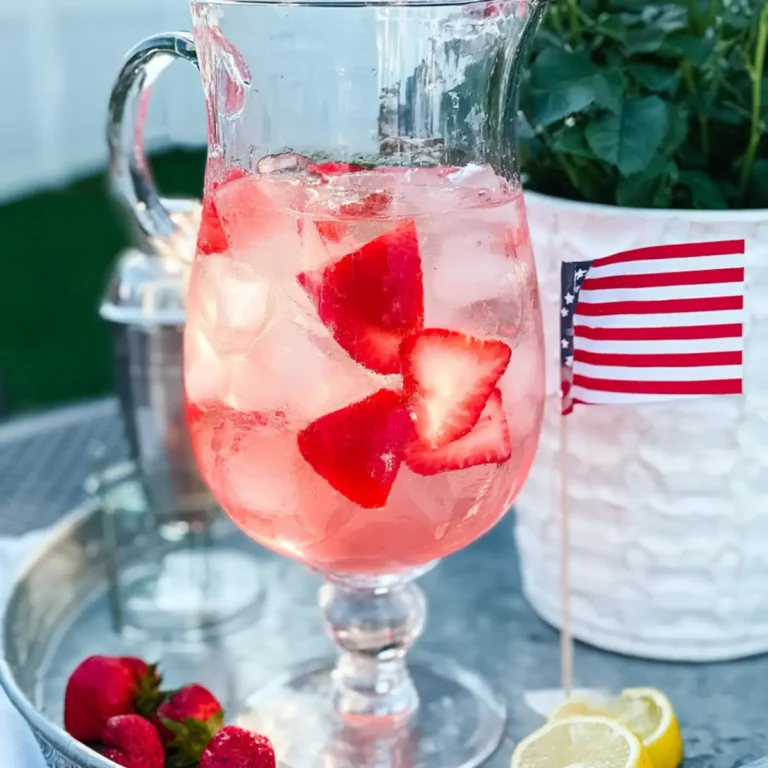 Sangria aux fraises