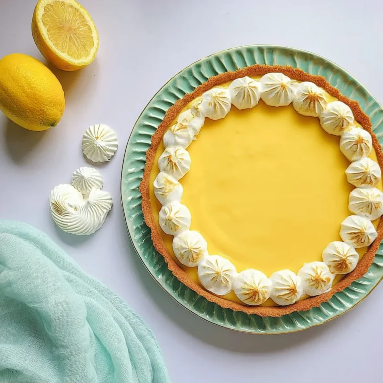 Tarte au citron sans meringue