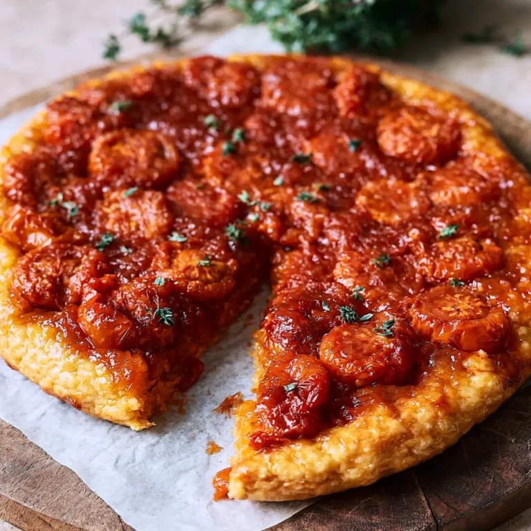 Tarte tatin aux tomates
