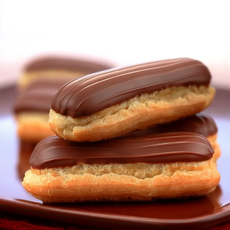 Éclair au chocolat