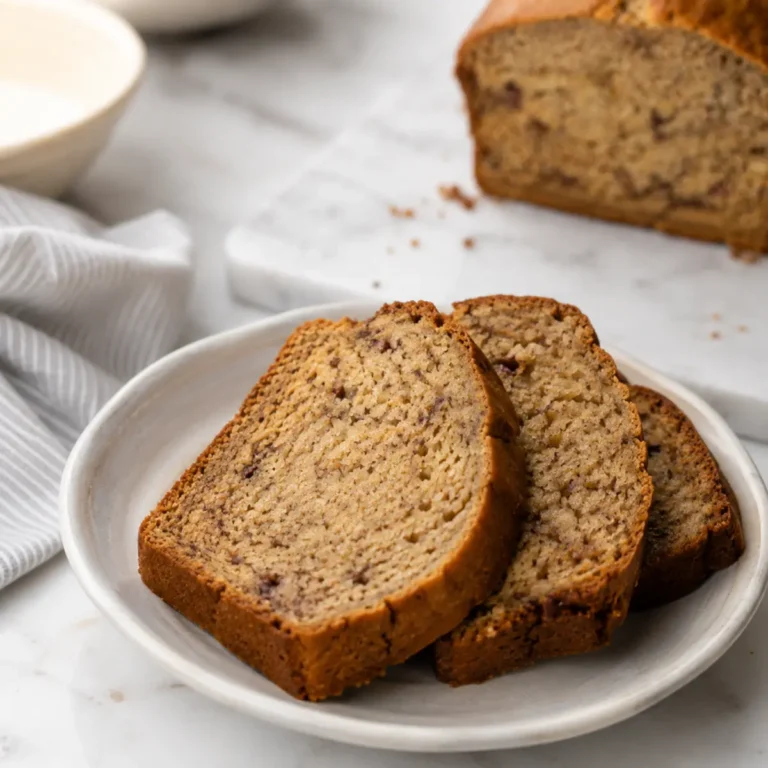 Cake à la banane en un bol