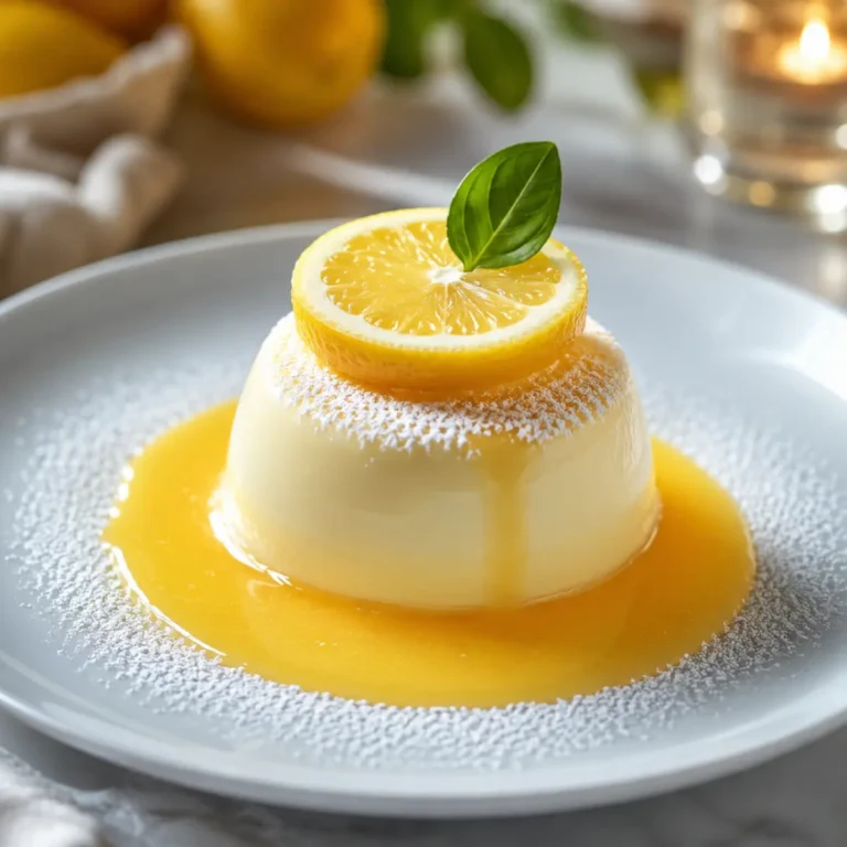 Fondant Citron-Mascarpone