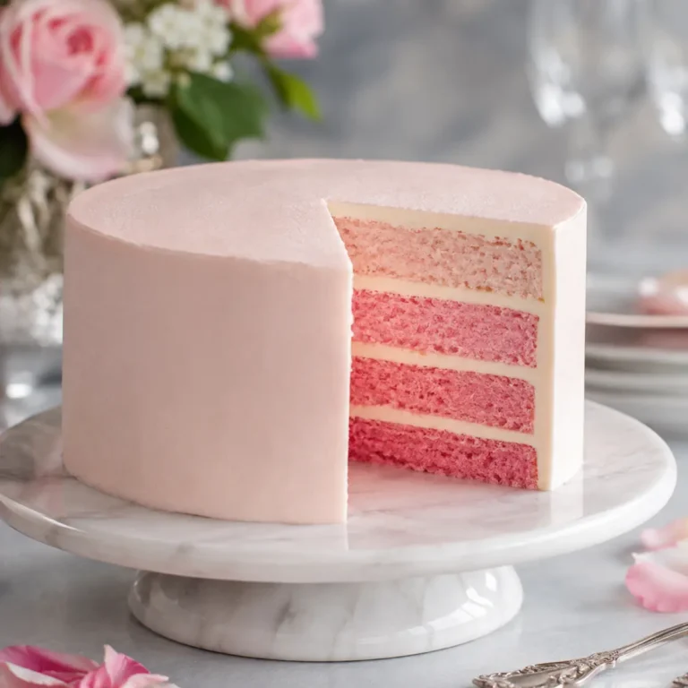 Gâteau ombré