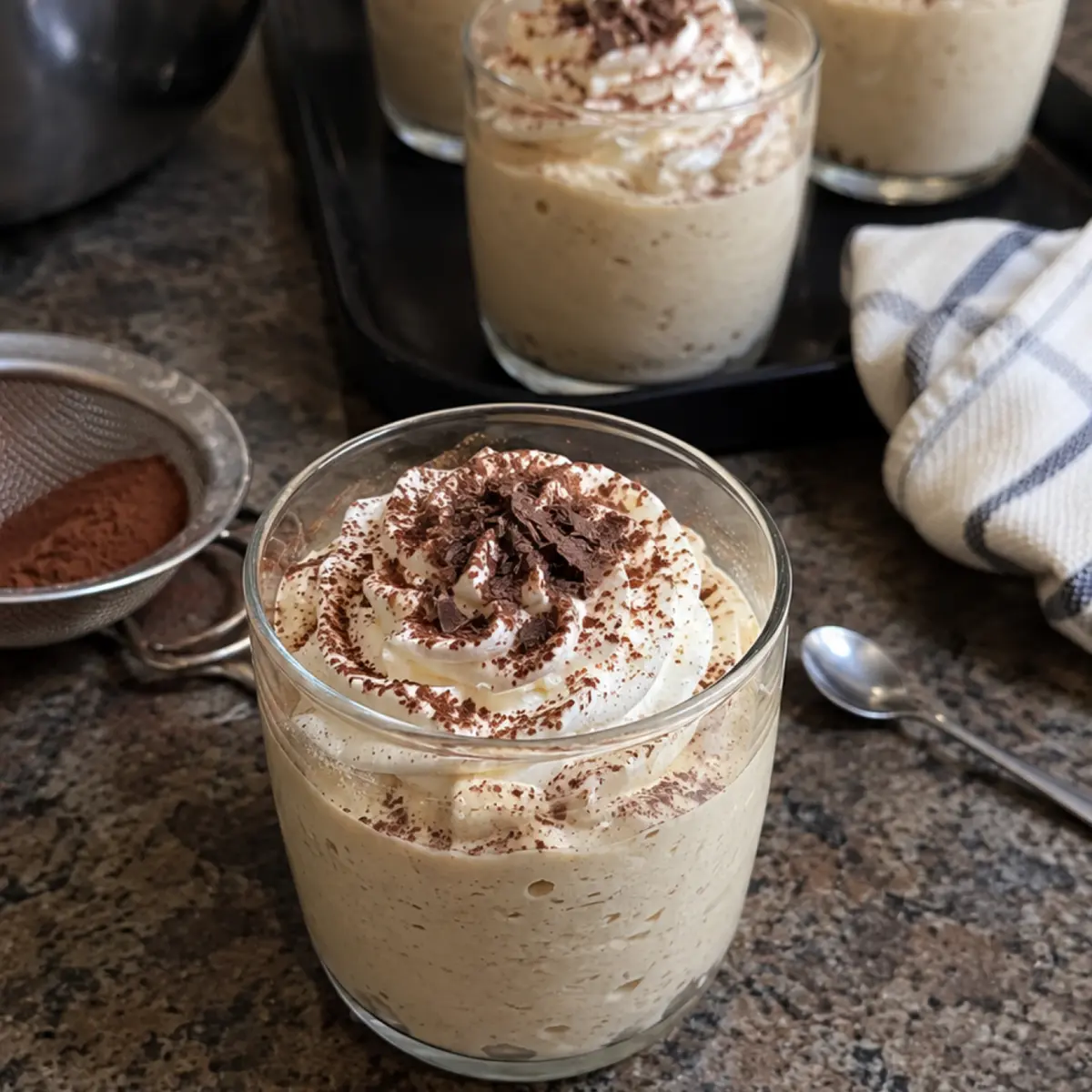 Mousse au café ultra légère et crémeuse