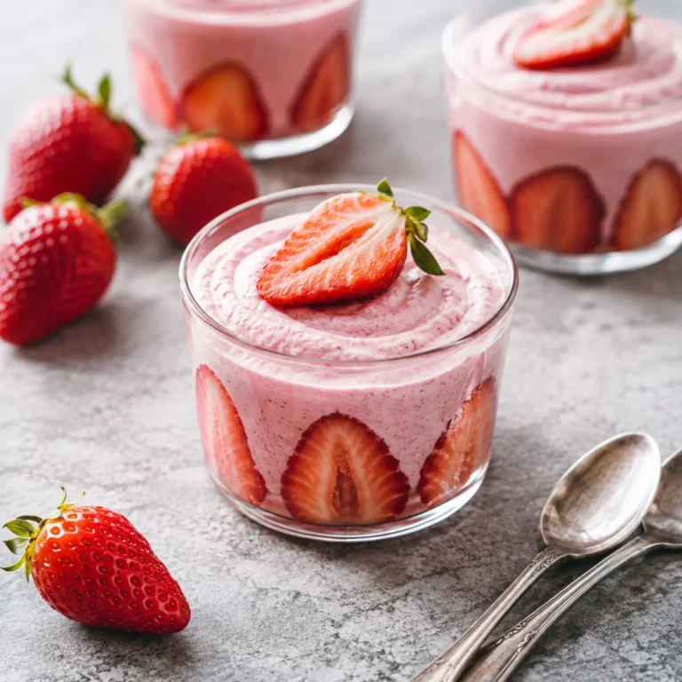 Mousse de Fraise