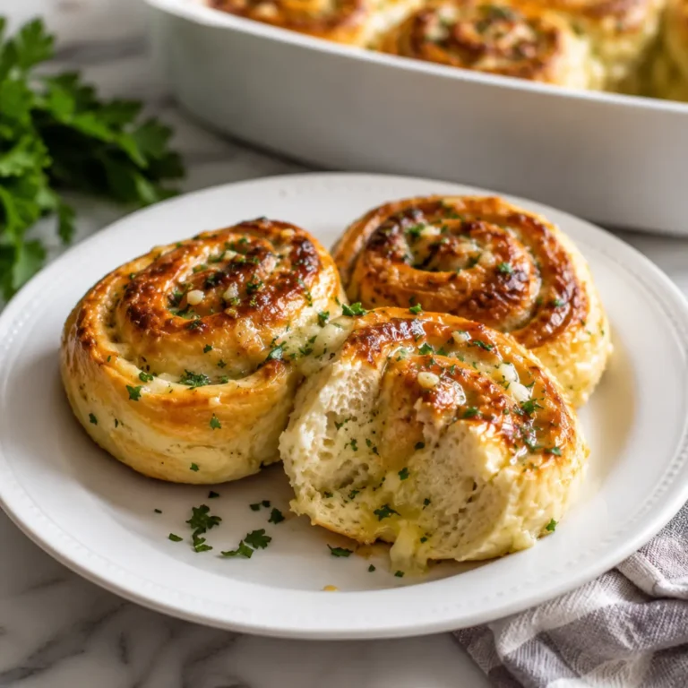 Petits pains au fromage et à l’ail