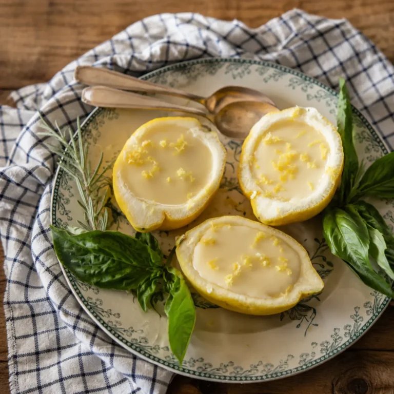 Posset au citron