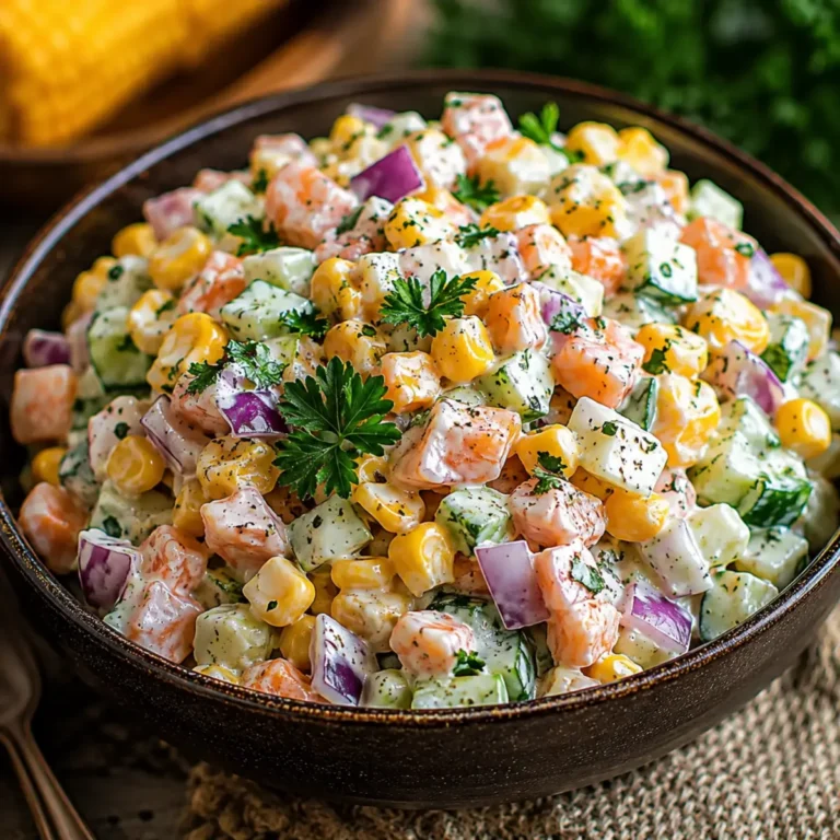 Salade Gourmande Crémeuse et Croquante