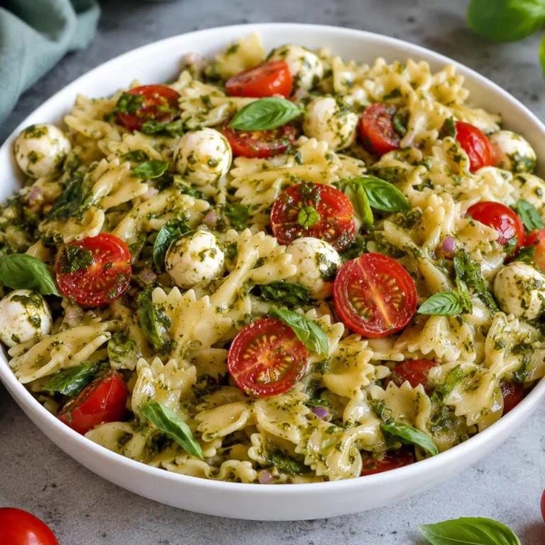 Salade de pâtes nœuds papillon