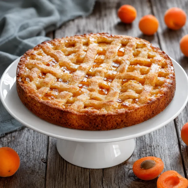 Tarte à la confiture d’abricots